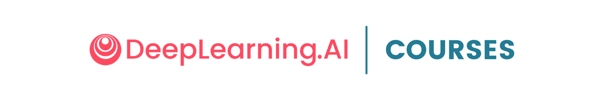 Courses top banner with the DeepLearning.AI logo