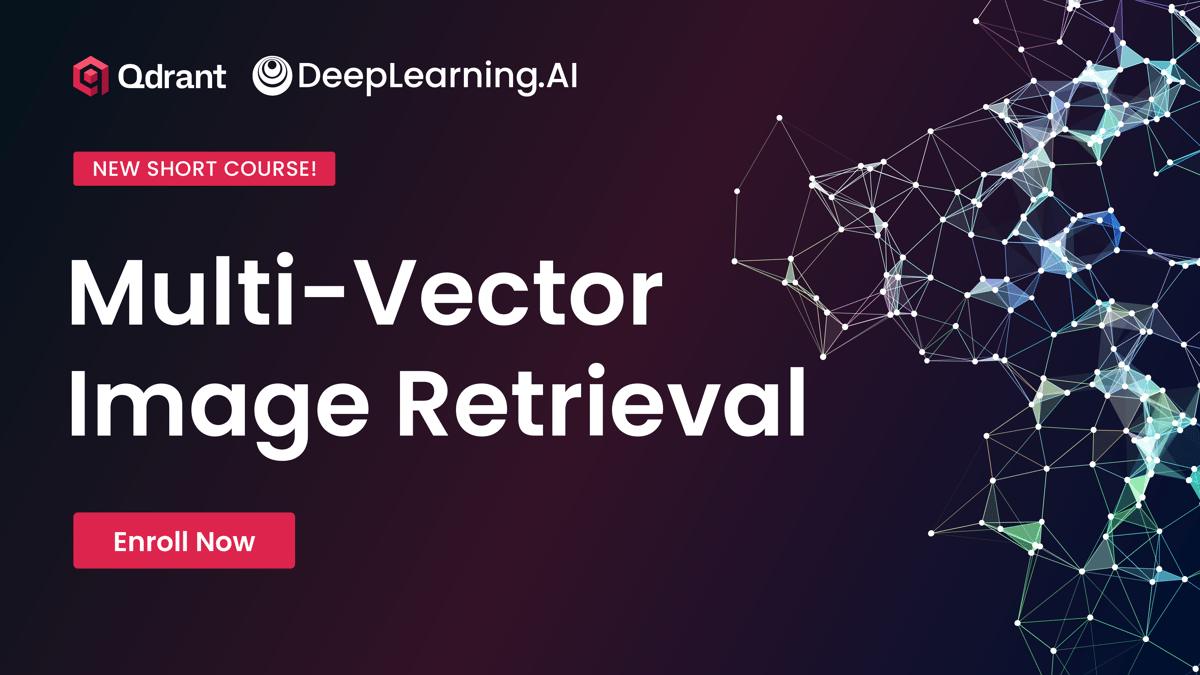 Promo banner for: "Multi-Vector Image Retrieval"