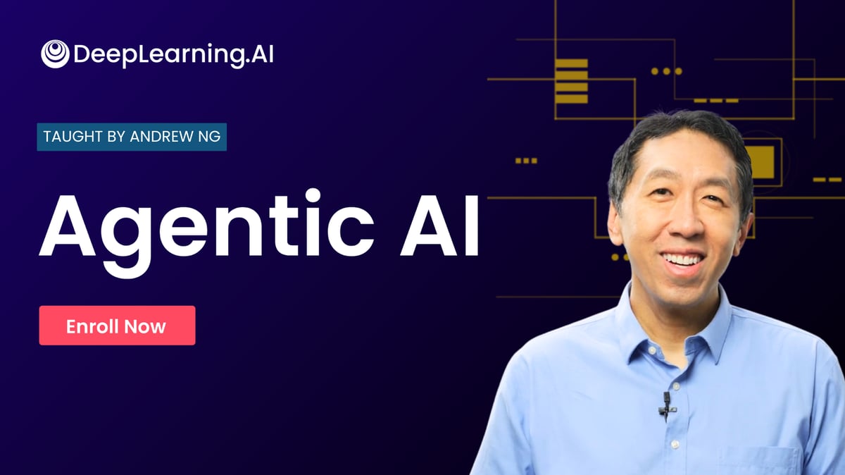 Promo banner for: "Agentic AI"