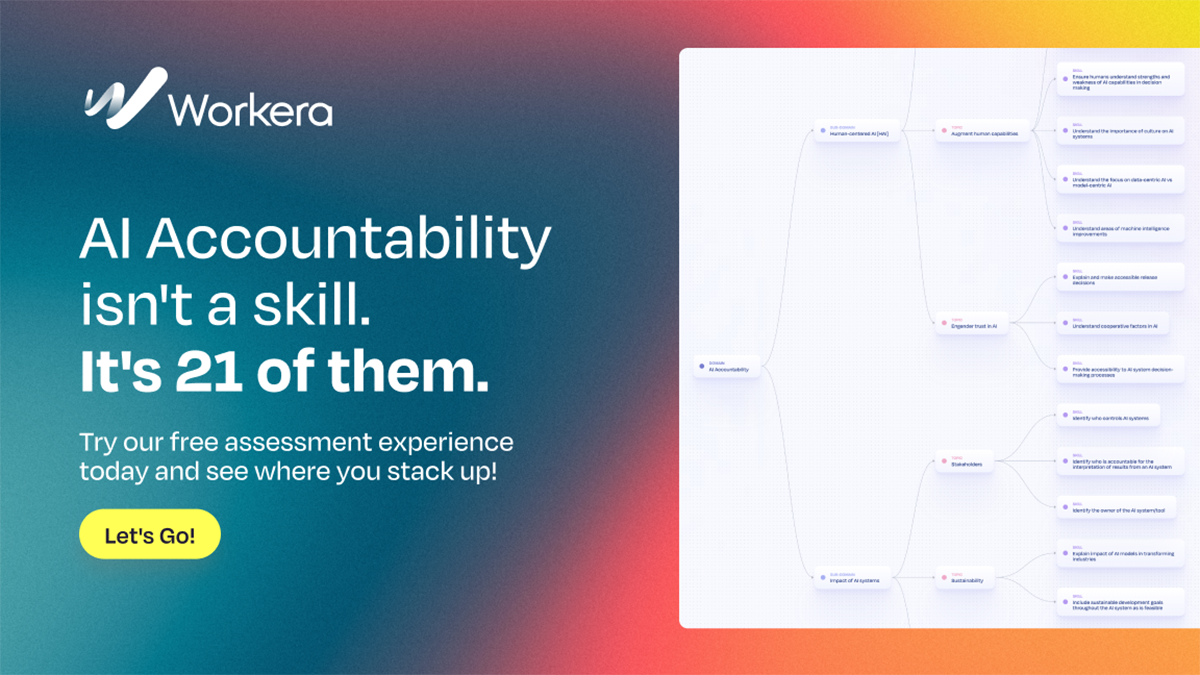 Workera's AI Accountability promo banner